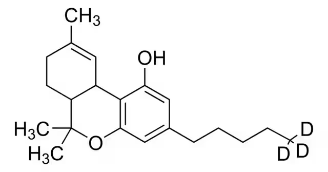 四氢大麻酚-D3标准溶液 	1.0mg/mL