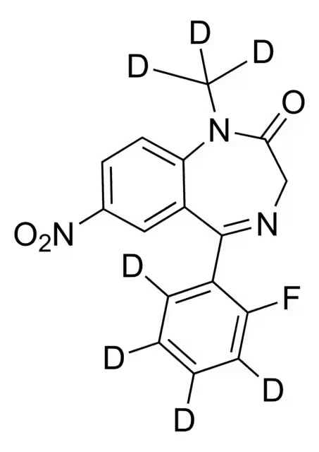 氟硝西泮-D7 标准溶液