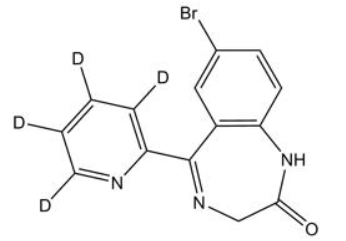 溴西泮-D4标准溶液