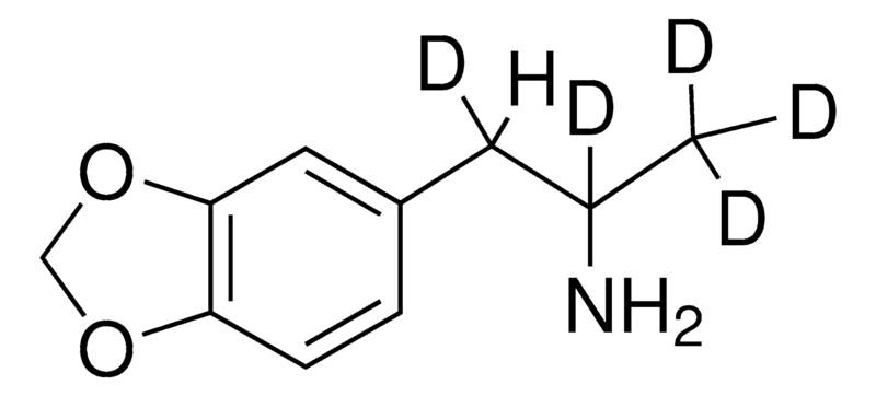 3，4-亚甲二氧基苯丙胺-d5标准品