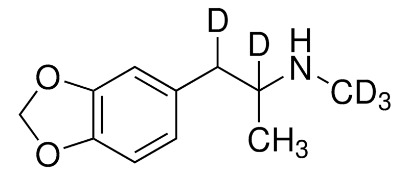 3，4-亚甲二氧基甲基苯丙胺-d5标准品