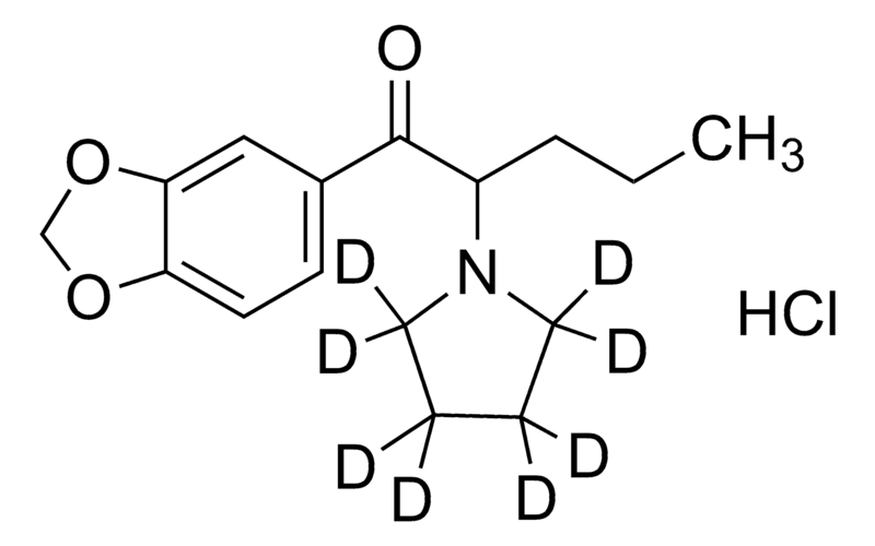 亚甲二氧基吡咯戊酮-d8盐酸盐标准品