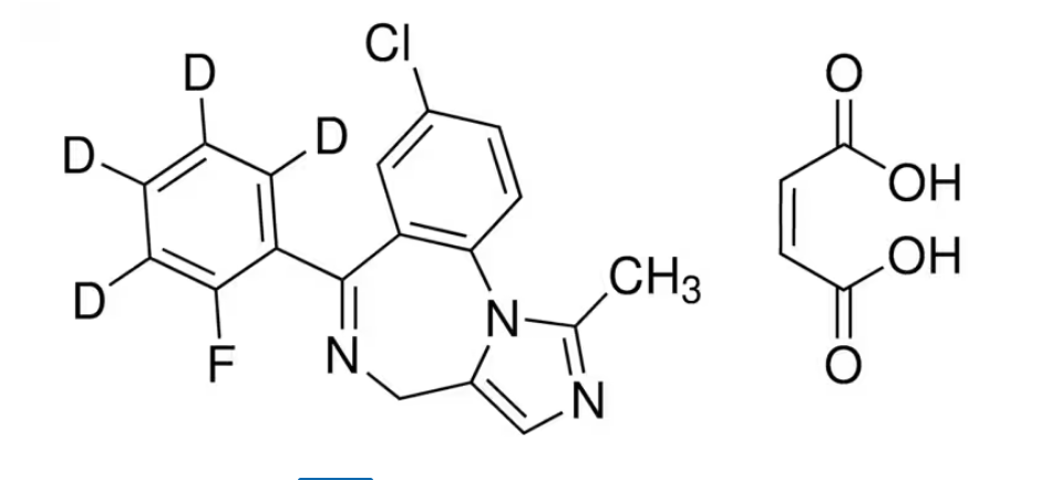 马来酸咪达唑仑-d4标准品