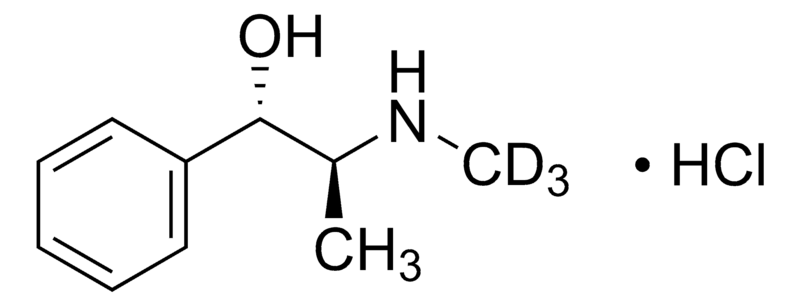 (1S,2S)-(+)-伪麻黄碱-N-甲基-D3盐酸盐标准品