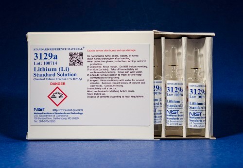 SRM 3129a  锂(Li)标准溶液