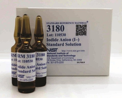 SRM 3180 碘阴离子 (I-) 标准溶液