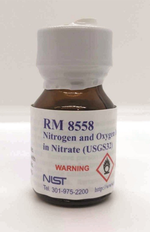 RM 8558 硝酸盐中的USGS 32氮氧同位素标准品