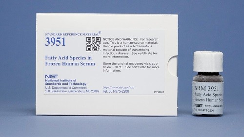 SRM 3951 冷冻人血清中的脂肪酸种类标准品