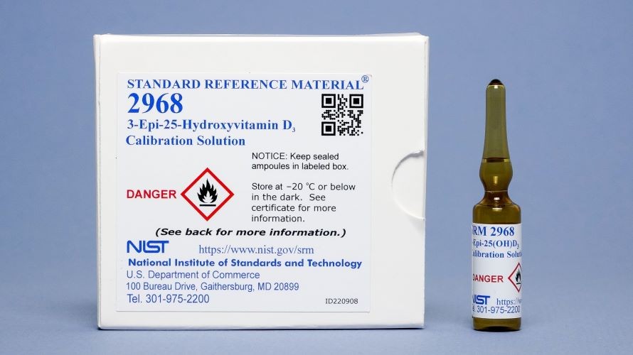 SRM 2968a 3-Epi-25-羟基维生素D3校准溶液标准品