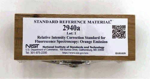 SRM 2940a 荧光光谱的相对强度校正标准：橙色发射