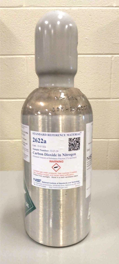 SRM 2622a 氮中二氧化碳标准品(公称量-物质分数2%mol/mol)