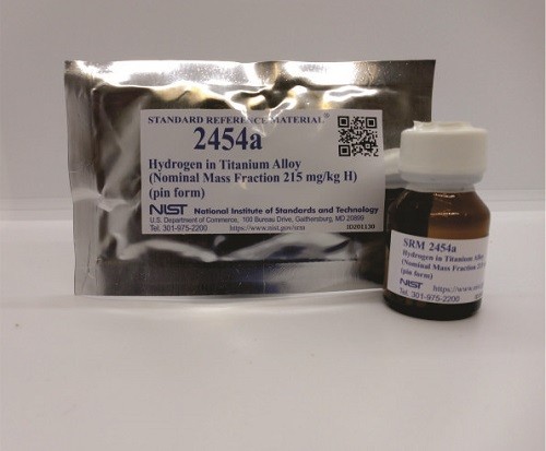 SRM 2454a  钛合金中的氢（标称质量分数215mg /kg H）（针形）标准品