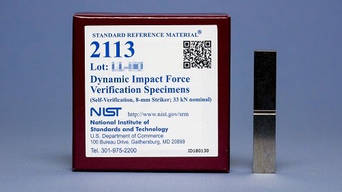 SRM 2113  动态冲击力验证样本(自验证，8毫米前锋；33 kN标称)