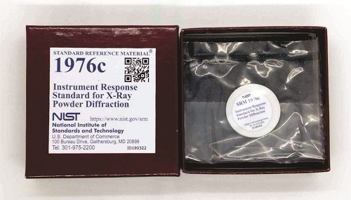 SRM 1976c  X射线粉末衍射仪器响应标准品