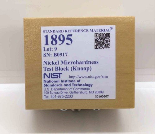SRM 1895  镍显微硬度测试块(Knoop)标准品