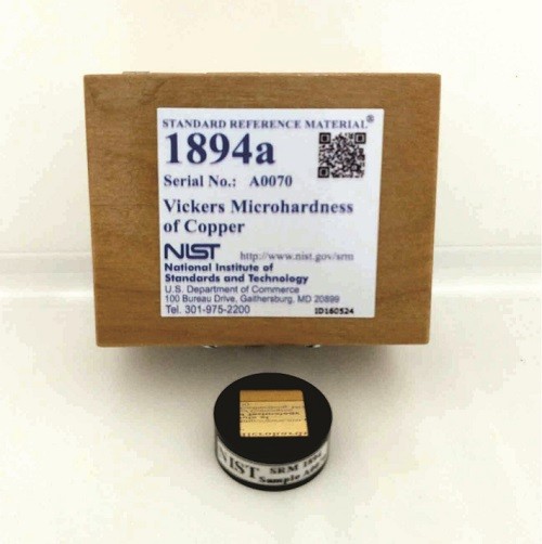 SRM 1894a  铜的维氏显微硬度标准品