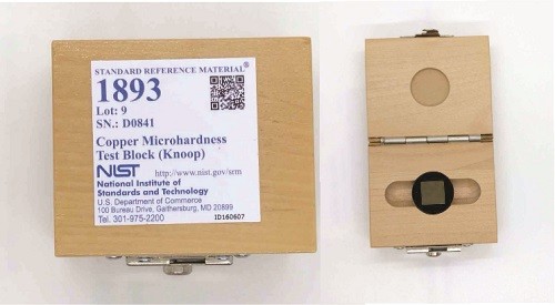 SRM 1893 铜显微硬度测试块(Knoop)标准品