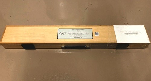 SRM 1749 金对铂热电偶认证温度计标准品