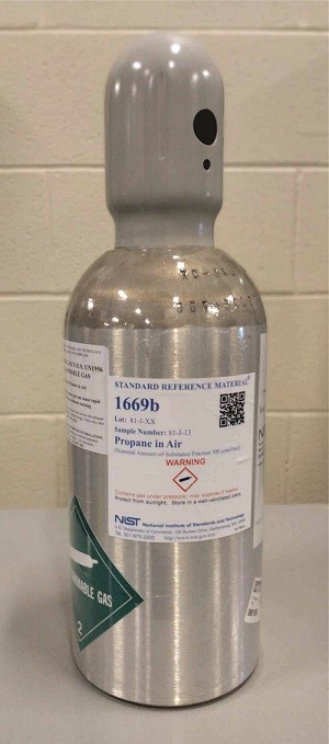 SRM 1669b 空气中的丙烷(公称含量为500毫微升/摩尔)