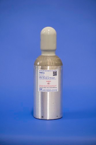 SRM 1661a  氮气中的二氧化硫(公称含量为500毫微升/摩尔)