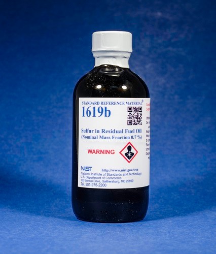 SRM 1619b  残余燃料油中的硫(名义质量分数0.7%)